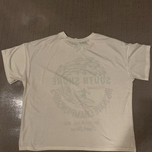 South Shore Hawaii Surfing T-Shirt White - Picture 2 of 2